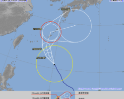 台風22号の動きを注目しています