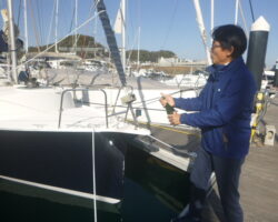 1/17　AH-24　進水しました。