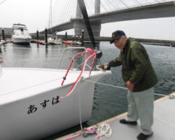 4/25 ZEN24田尻マリーナにてご納艇