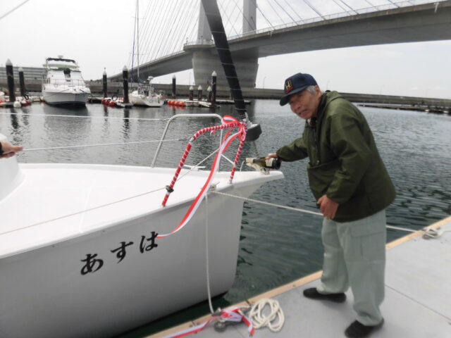 4/25 ZEN24田尻マリーナにてご納艇