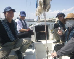 4/11　体験セーリング　東京校で開催しました。