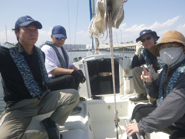 4/11　体験セーリング　東京校で開催しました。